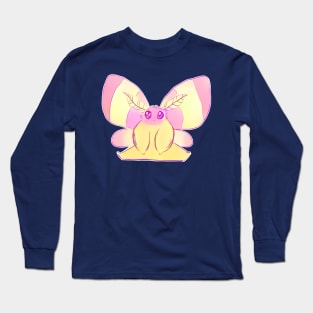 Adorable Rosy Maple Moth Long Sleeve T-Shirt